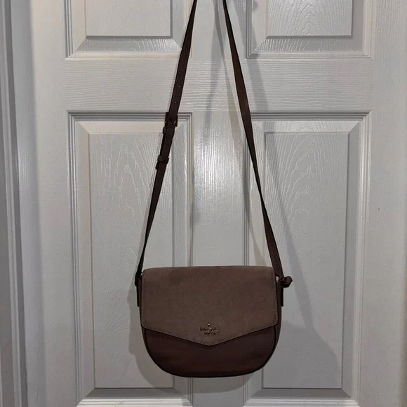 Kate Spade Suede Court Livinia Crossbody Bag​ - Picture 10 of 11